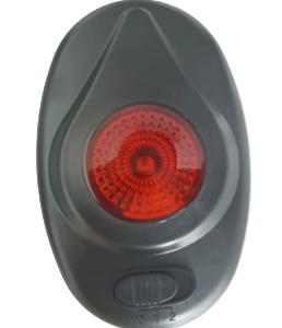 Fence Alert device that flashes when fence voltage is low